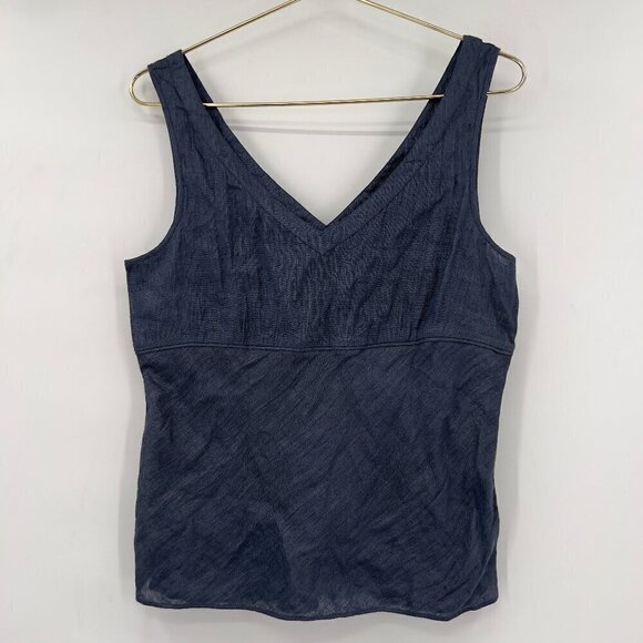 Lafayette 148 New York Women's100% Linen Sleeveless Tank Top Size 8 - Picture 1 of 7
